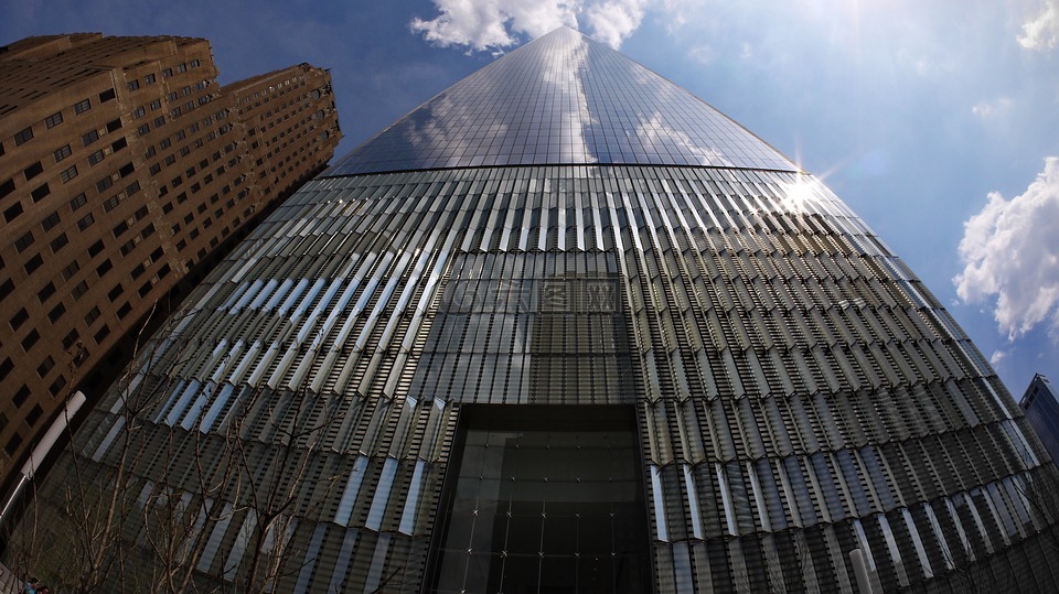 纽约,摩天楼,一个世界贸易中心