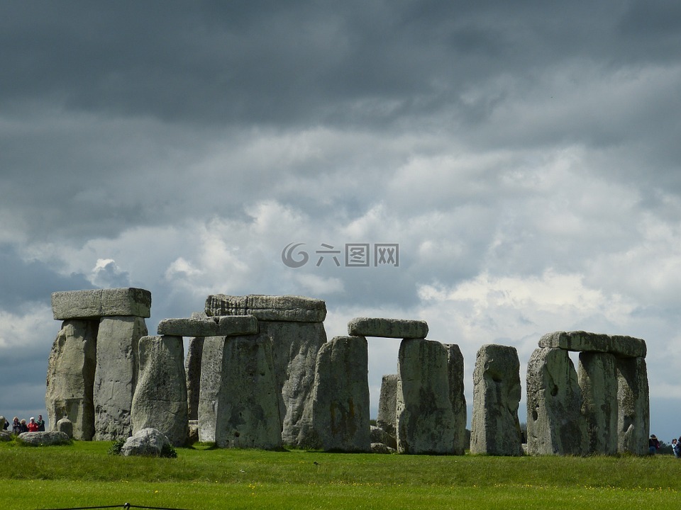 巨石阵,石圆环,巨石结构