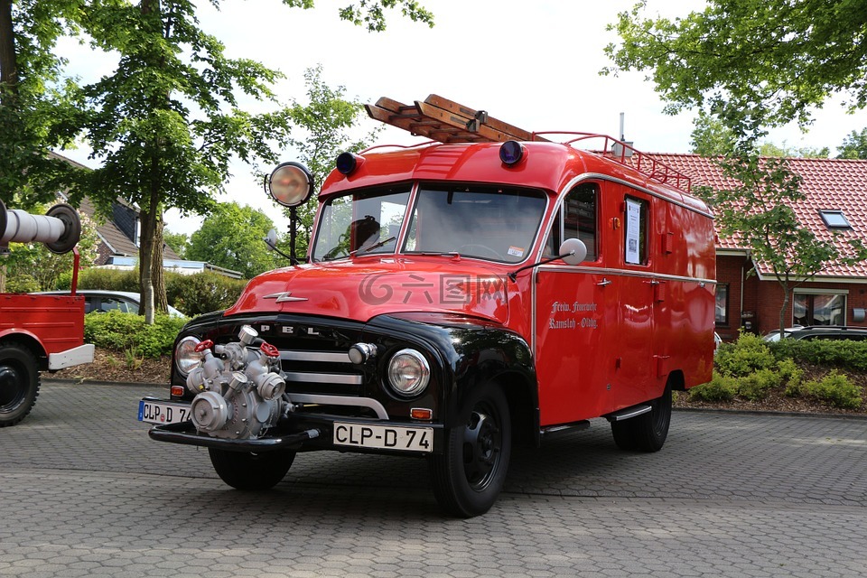 消防,消防卡车,历史