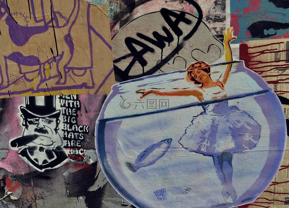 柏林,街头艺术,艺术