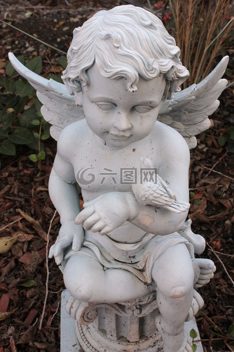 天使,天使的翅膀,雕像