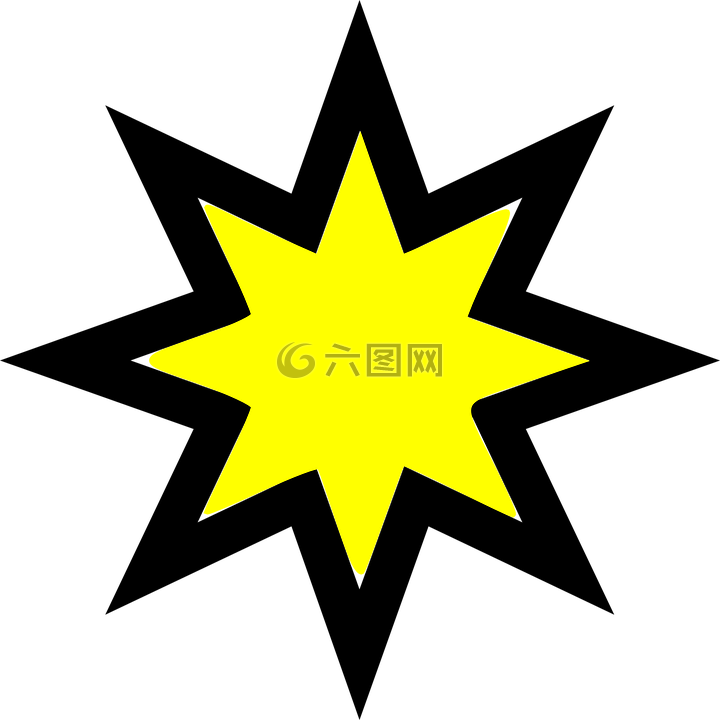 明星,黄色,空间