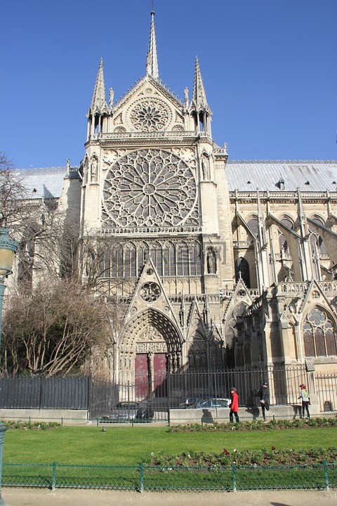 巴黎,教堂,巴黎圣母院