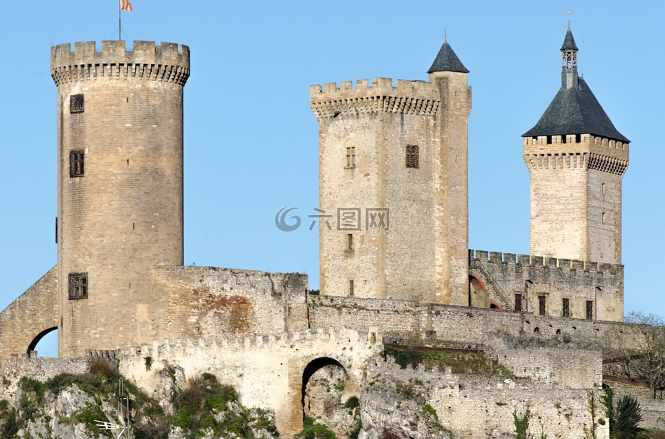 城堡,中世纪,中世纪城堡