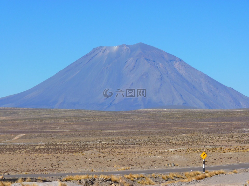 火山,埃尔米斯蒂,秘鲁