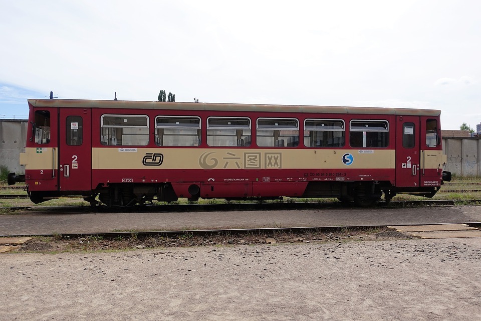 这列老火车,布拉格,捷克共和国
