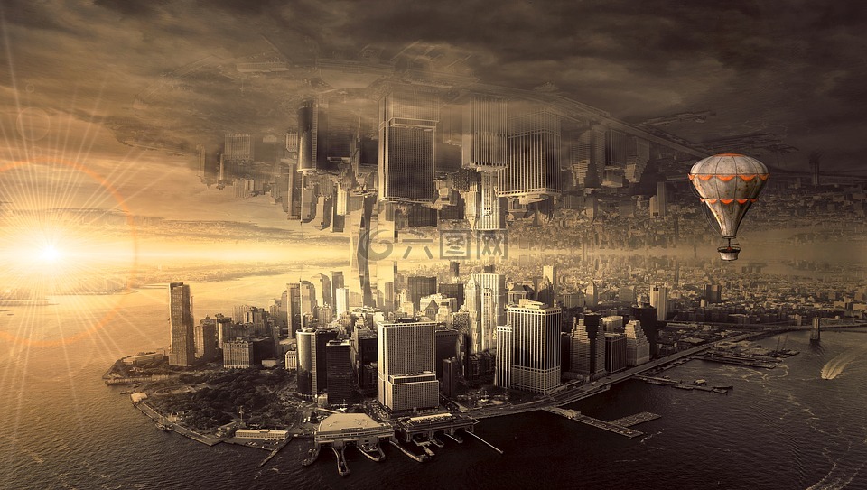 幻想,城市,架构