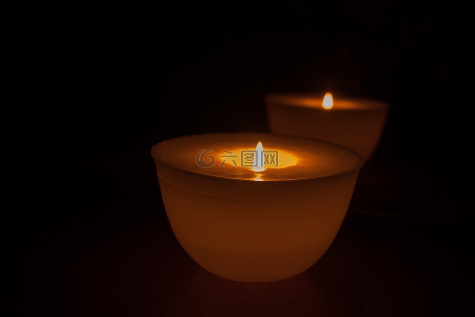 蜡烛,一线希望的蜡烛,火焰
