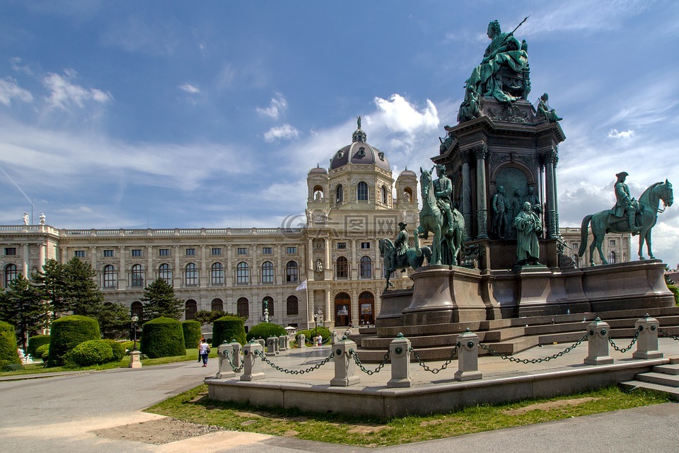 维也纳,博物馆区,纪念碑