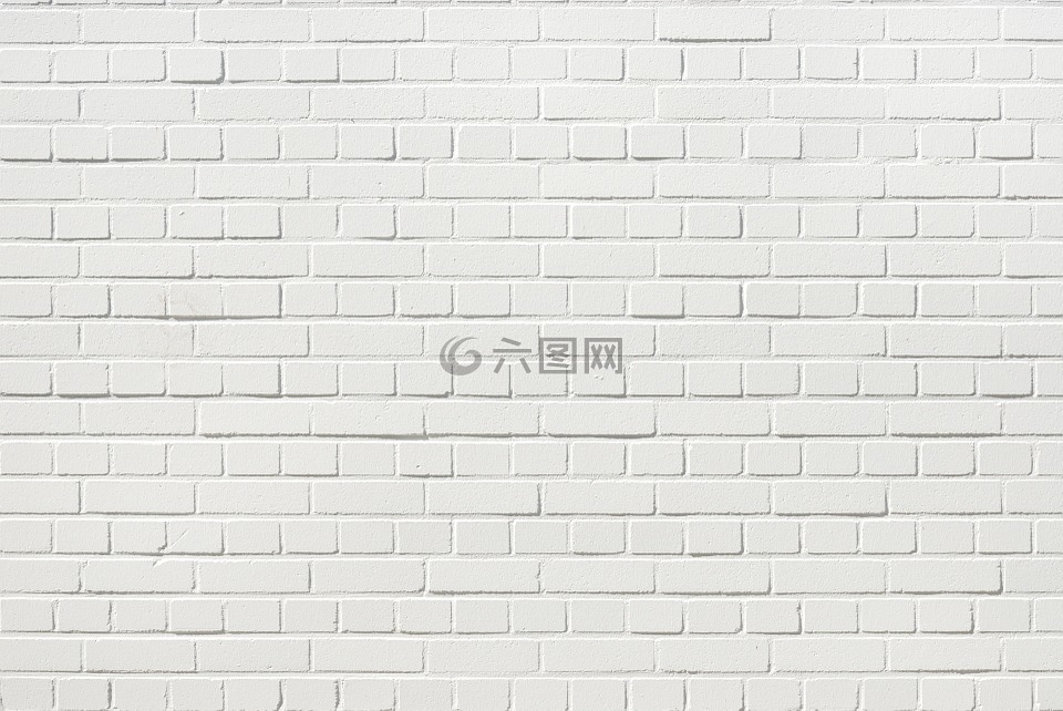 砖,墙,白色的砖墙