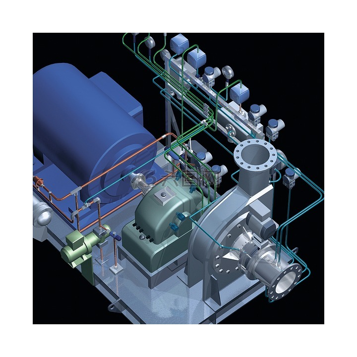 球迷,压缩机,烘干机