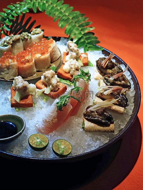 寿司,现代美食,海鲜