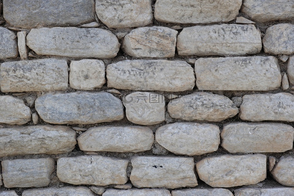 石头,墙,混凝土