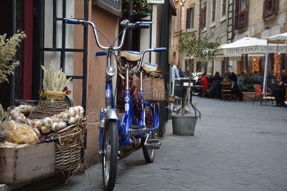 自行车,串联,罗马