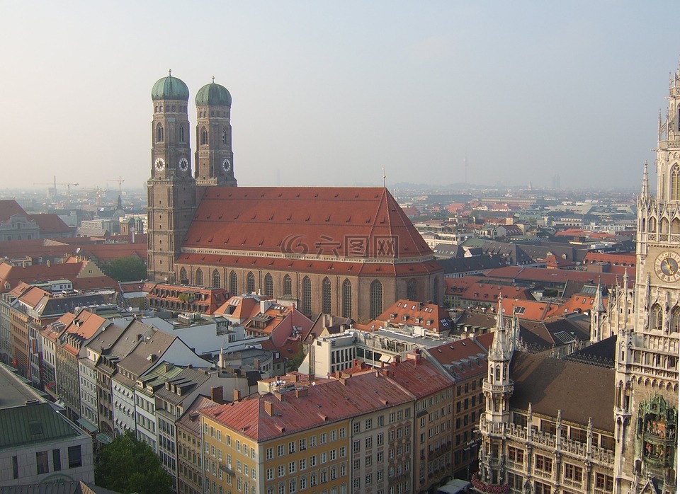 慕尼黑,圣母教堂,大教堂