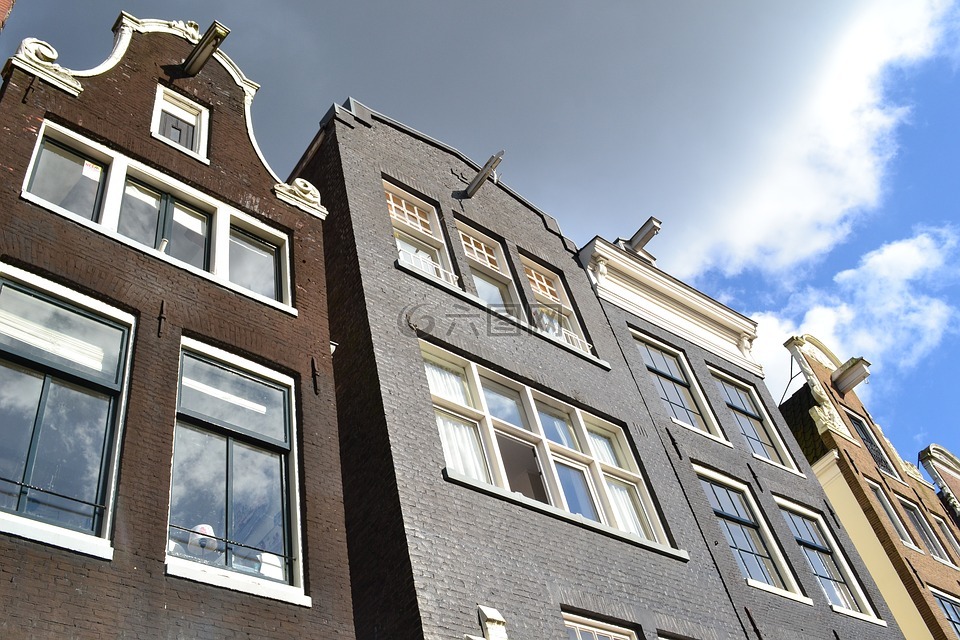阿姆斯特丹,房屋,建筑物