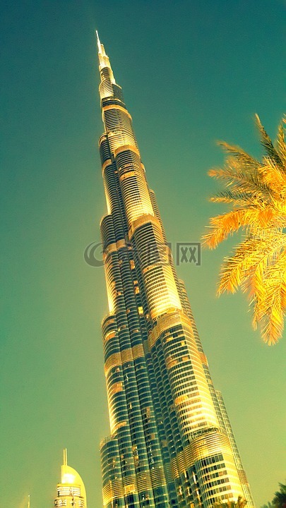 哈利法塔,迪拜,最高的建筑