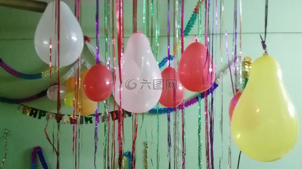 气球,庆典,生日