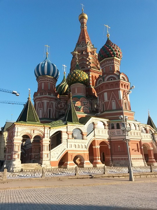 建设,教堂,俄罗斯