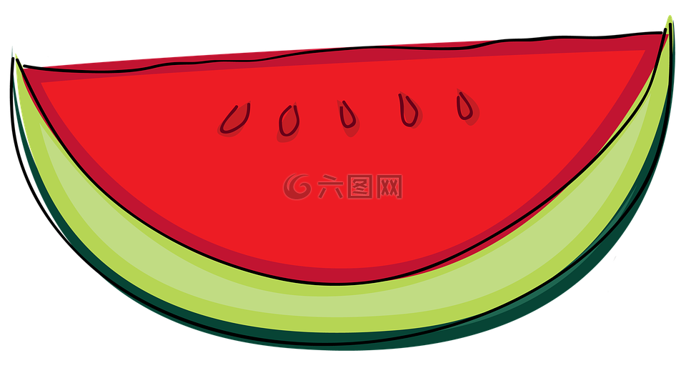 西瓜,植物,水果