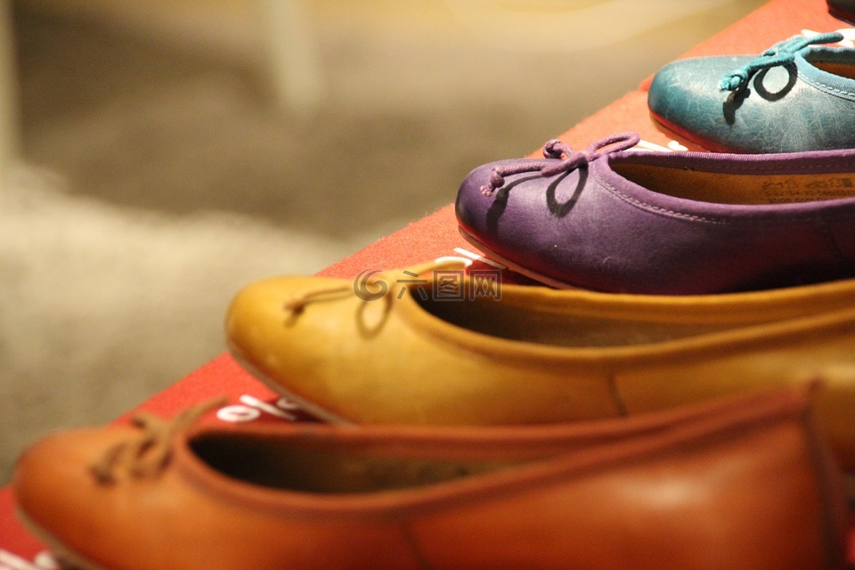 鞋,颜色,丰富多彩