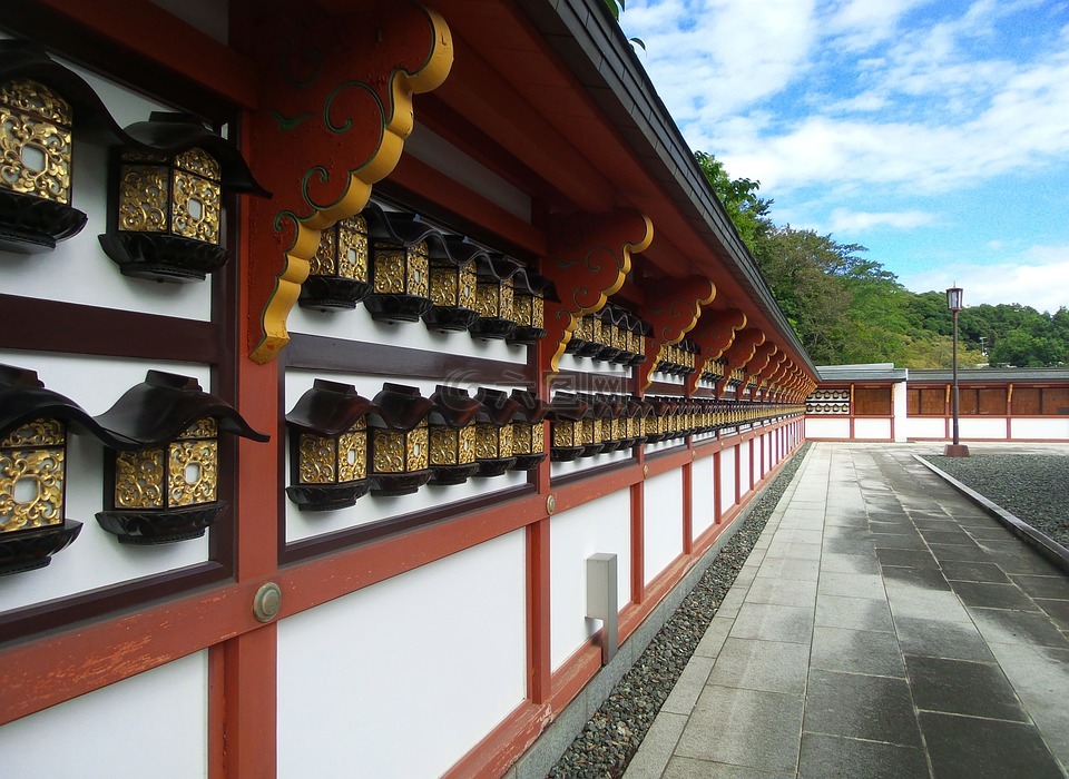 日本,成田机场,寺