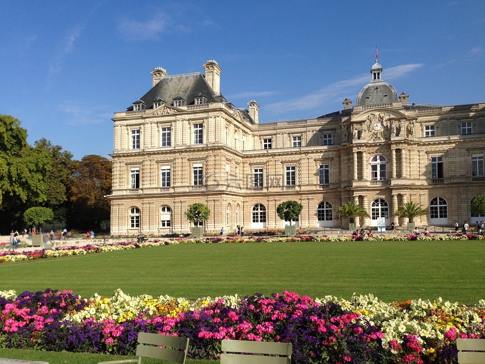 花园,卢森堡,巴黎