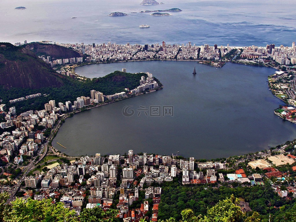 里约热内卢,环礁湖,城市
