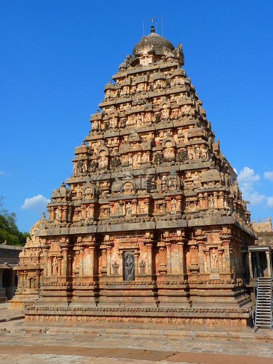 庙,darasuram,佐拉的体系结构
