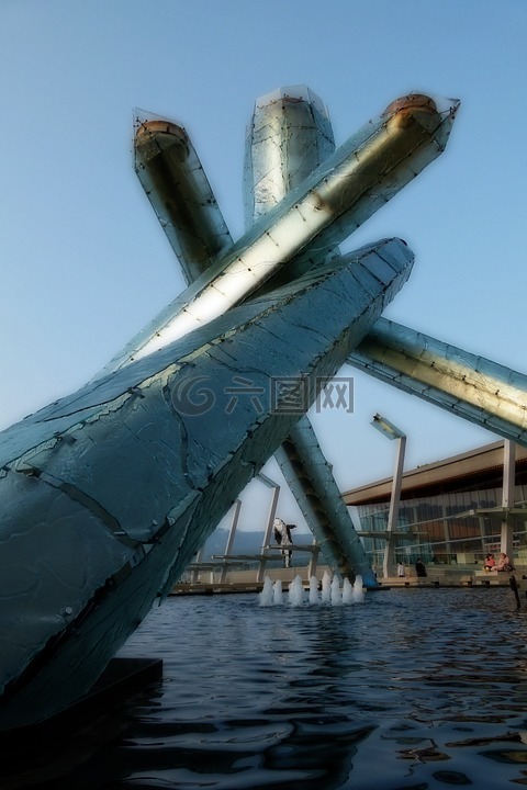 奥运火炬,温哥华,不列颠哥伦比亚省