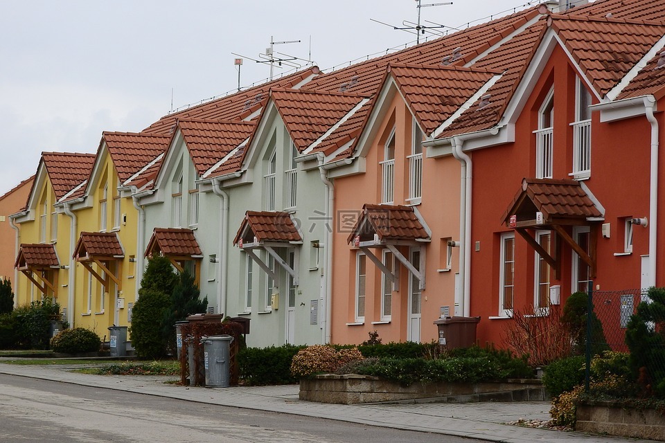 街道小屋,villadom,家庭住宅