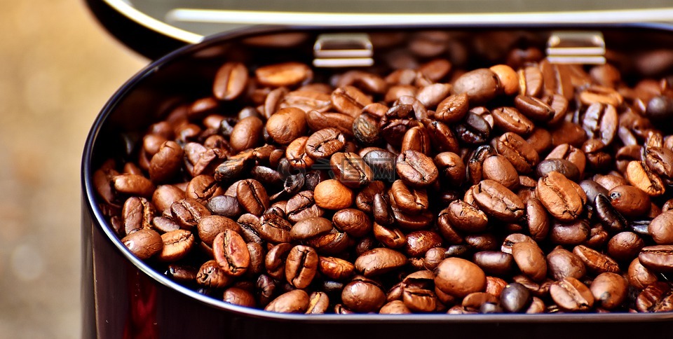 咖啡罐,咖啡,咖啡豆