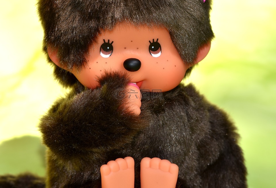 monchhichi,毛绒玩具,崇拜