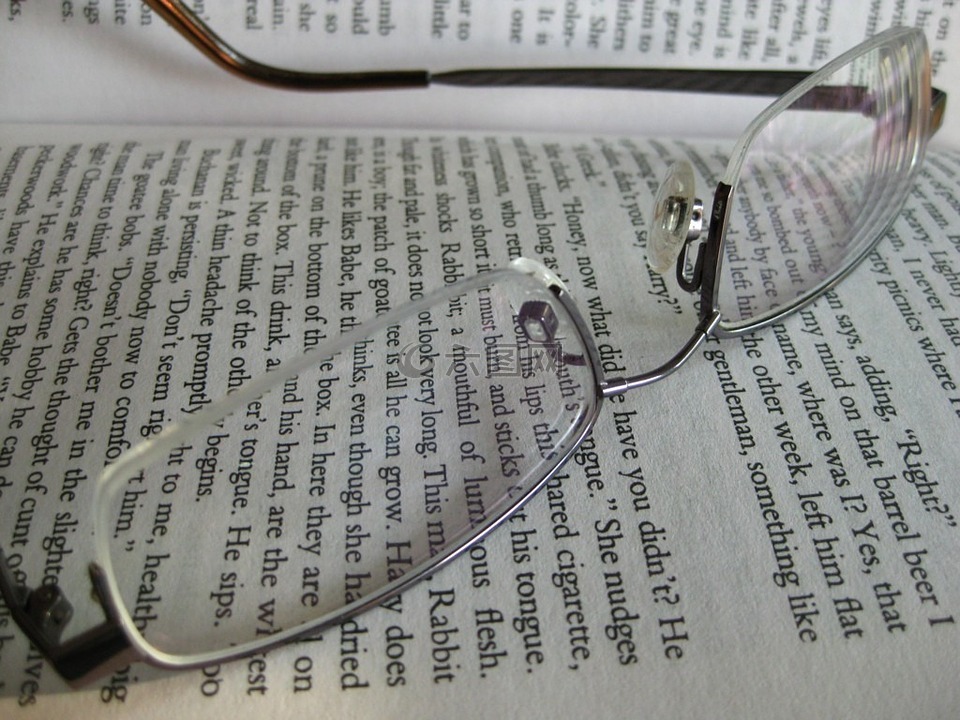 阅读眼镜,眼镜,读取