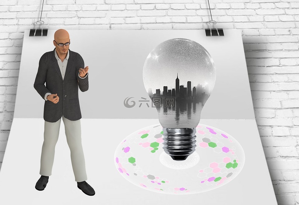 经理,商人,工作