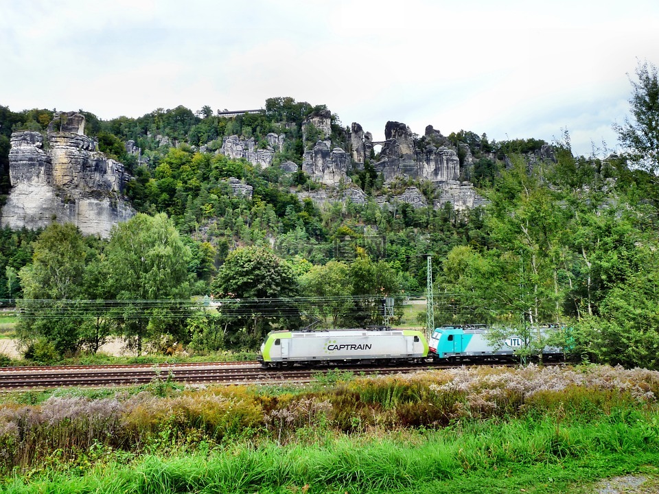 堡垒区,火车,撒克逊瑞士