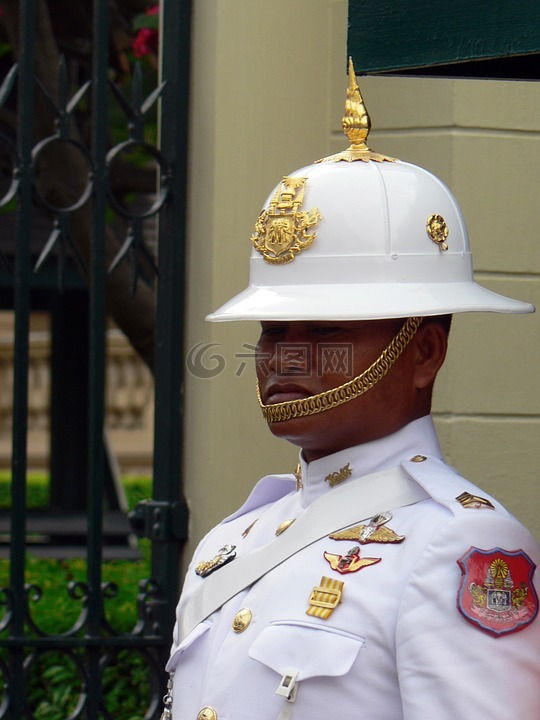 泰国,警卫队,皇家宫殿