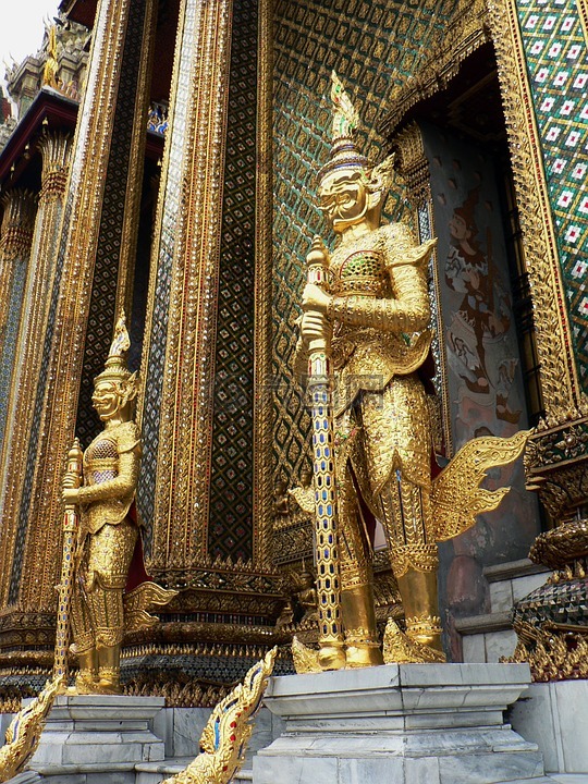 泰国,皇家宫殿,后卫