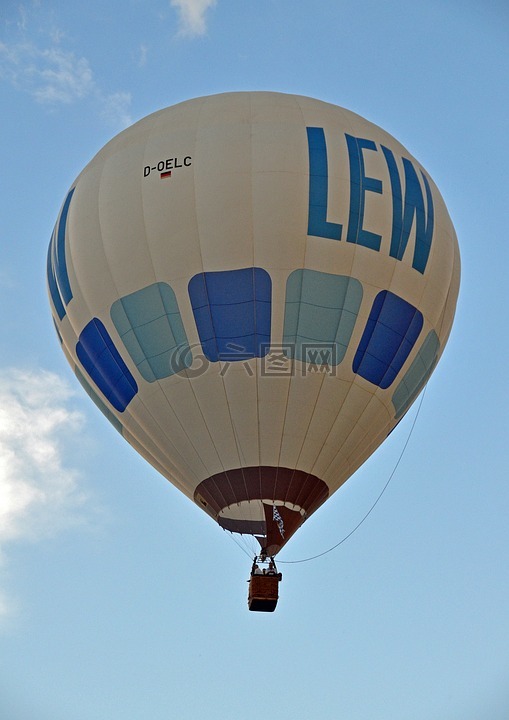 热气球,飞机,热空气气球骑