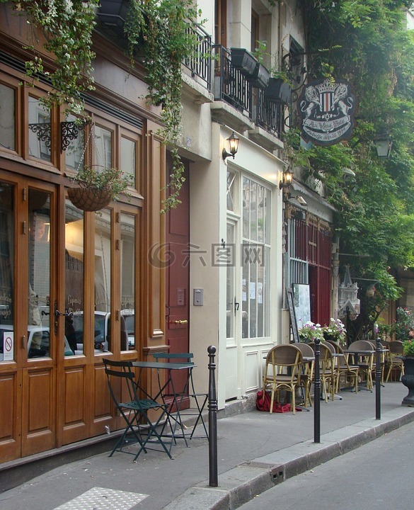 chanoinesse rue,巴黎,法国