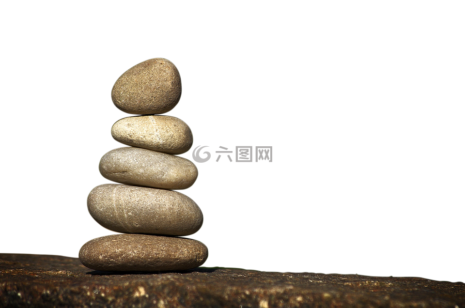 石头,排列,平衡