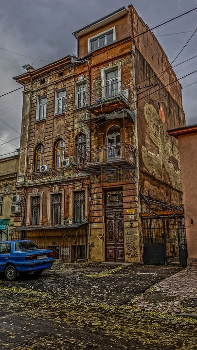 敖德萨的建筑,古风,机