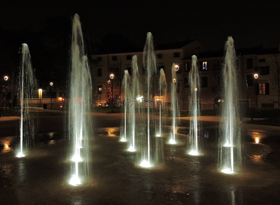喷泉,广场西塔,维罗纳