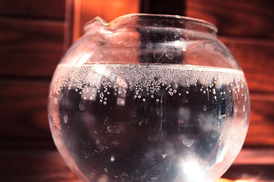 玻璃,水,泡沫