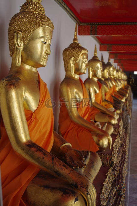 佛教徒寺,寺,曼谷