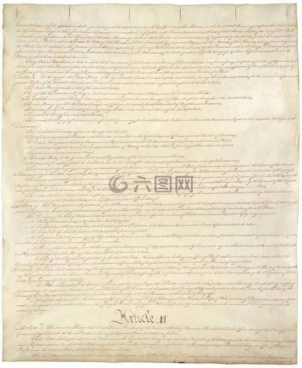 宪法 》,美国,1787 年 9 月 17 日