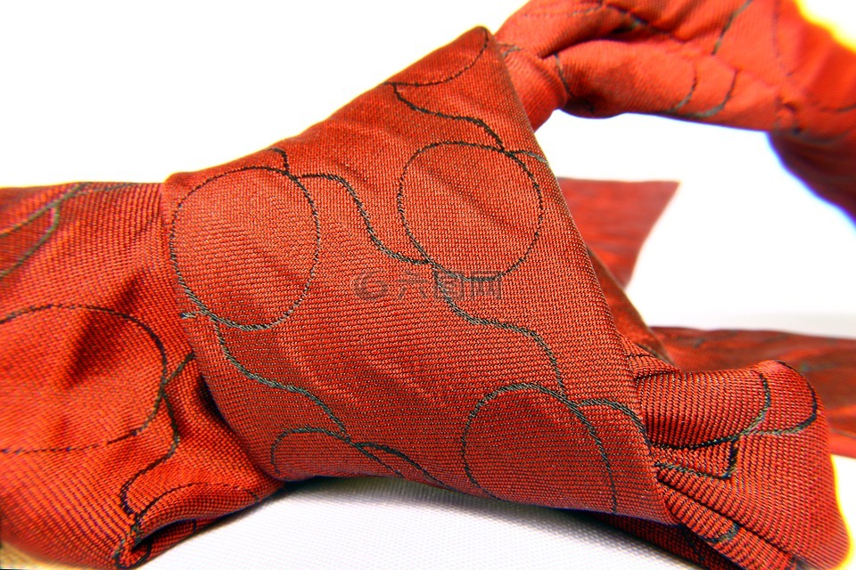 领带,领带结,红领带