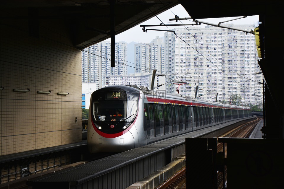 香港,地铁,火车