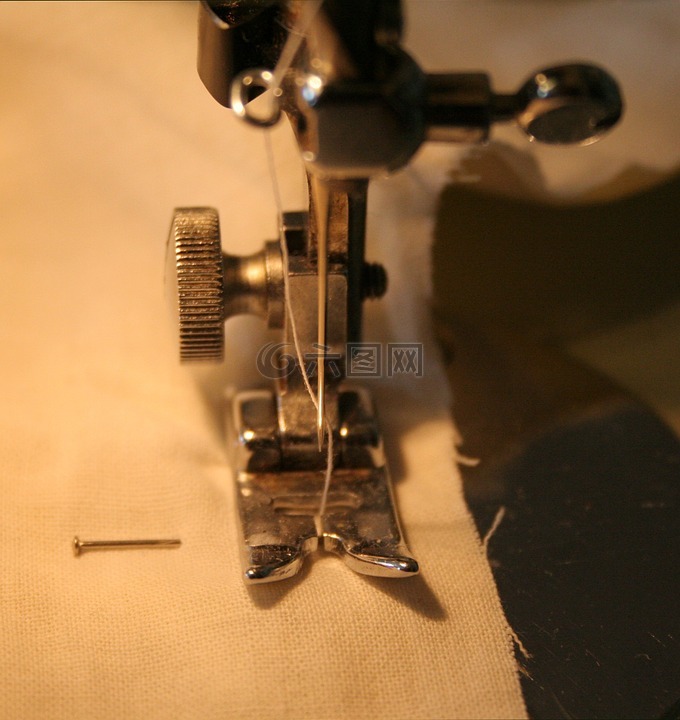 针,缝,缝纫机