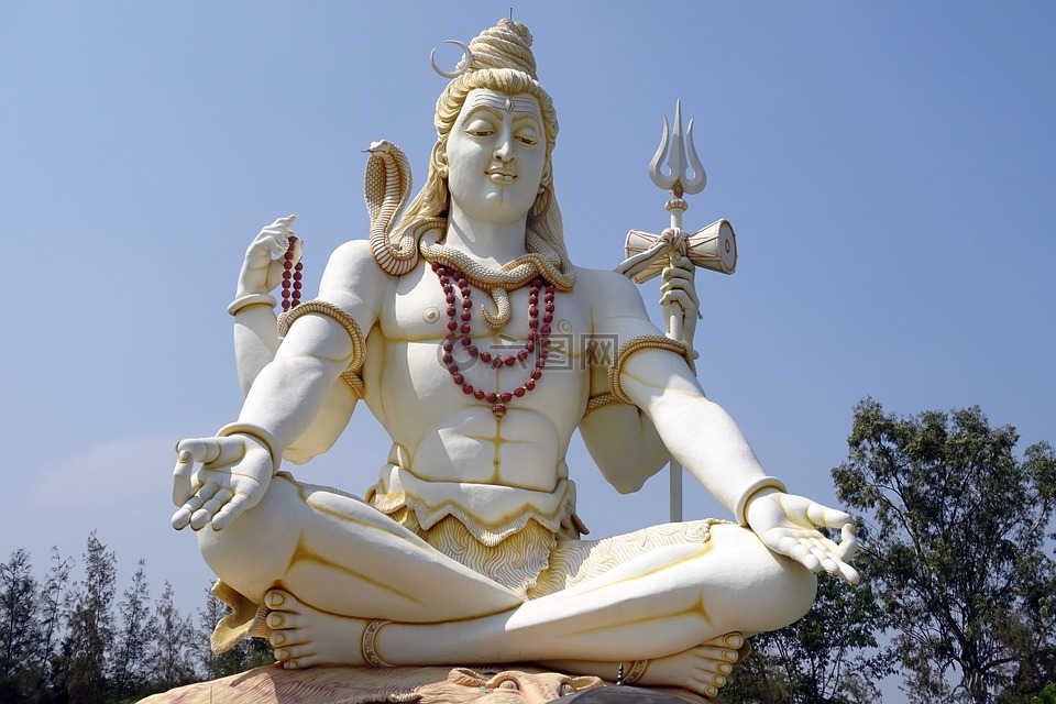 湿婆,雕像,神